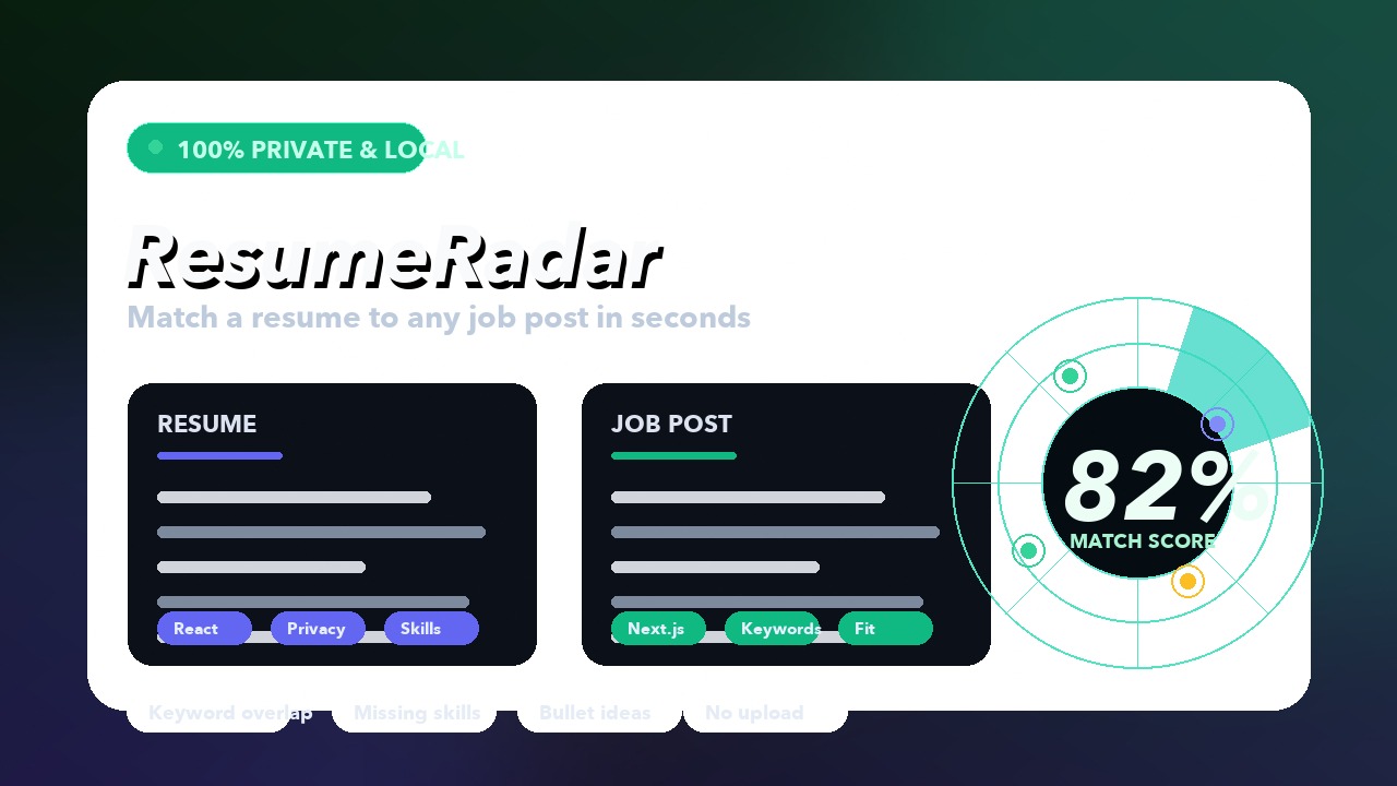 ResumeRadar app thumbnail
